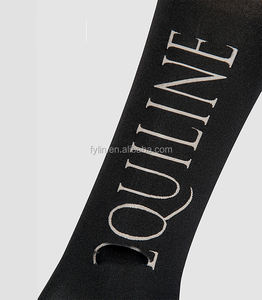 Commercio all'ingrosso della fabbrica MOQ basso design personalizzato con il logo alti al ginocchio <span class=keywords><strong>equitazione</strong></span> equestre calzini - Product Image 6