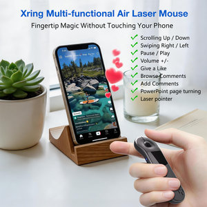 รีโมทเมาส์ไร้สายพร้อมทัชแพดและเลเซอร์พอยเตอร์สำหรับ <span class=keywords><strong>iPhone</strong></span> iPad Android Windows Smart TV สำหรับการนำเสนอ - Product Image 5