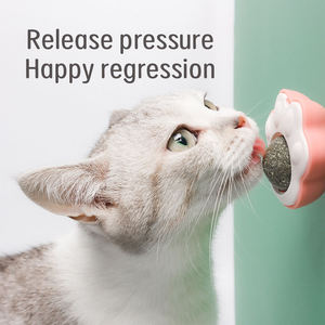 Jouet pour chat de haute qualité en forme de patte de chat, balle à mâcher à la menthe, non toxique, mignon, interactif - Product Image 3