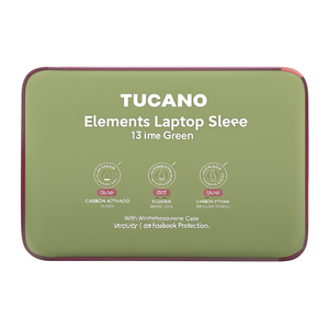 Custodia <b>notebook</b> 13" ELEMENTS Second Skin Green e <b>Pink</b> BF E MB213 V - Product Image 3