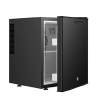 Réfrigérateur à porte unique à économie d'énergie avec capteur de dégivrage 30 litres Mini réfrigérateur de cuisine Réfrigérateur thermoélectrique Mini-bar