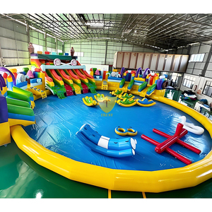 Équipement de divertissement <span class=keywords><strong>aquatique</strong></span> commercial de grande taille, toboggan de piscine, <span class=keywords><strong>parc</strong></span> <span class=keywords><strong>aquatique</strong></span> gonflable - Product Image 4