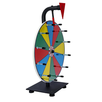Vente chaude 24 "Effacement à sec Lucky Prize Wheel Game Wheel of Fortune avec une grande qualité