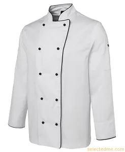 Design Chef Uniforms New Styles Short Sleeves Chef Jackets Black White Chef Coat Cooking Uniform For Restaurant Bar Black Grey Kitchen Uniforms