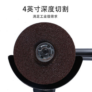 Pneumatic <b>Angle</b> Grinder 4 In Aluminum Oxide Wheel Trigger Switch Metal <b>Cutting</b> Industrial <b>Tool</b> - Product Image 3