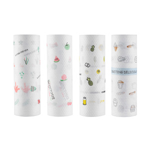 Tissu en feutre non tissé déshuilant absorbant l'huile Lingettes de nettoyage non tissées de cuisine Torchon à vaisselle - Product Image 5