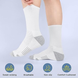 Calcetines Deportivos de Gran Tamaño para Hombre, Calcetines de Punto Otoñales para Baloncesto, para Entusiastas del Deporte, Venta al Por Mayor - Product Image 2