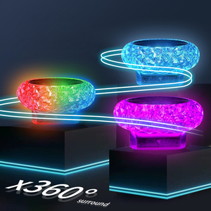 Kit d'éclairage d'ambiance LED multicolore alimenté par USB pour voitures et décoration intérieure, ajustement universel, éclairage d'ambiance - Product Image 6