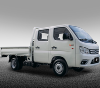 Camion léger de fret miniature de marque Foton chinoise, neuf, 2 tonnes, 4x2, double cabine