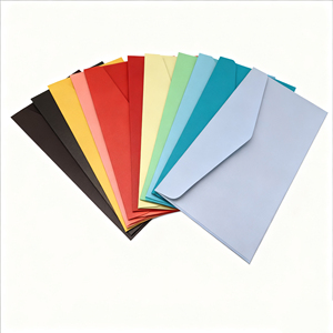Sobre de billetera de papel para tarjeta postal con logotipo frustrado en caliente de forma personalizada vintage colorido <span class=keywords><strong>y</strong></span> fácil de usar para regalos - Product Image 3
