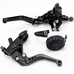 125-400CC 12.7毫米黑色通用7/8 "22毫米摩托车离合器制动总泵储液器杆套件储液器组 - Product Image 6
