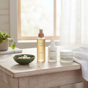 ชุดผลิตภัณฑ์บำรุงผิวหน้าเฮิร์บลูม แอนตี้เอจจิ้ง คอมบูชา ผสมไฮยาลูรอนิค แอซิด และคอลลาเจนวีแกนจากแร่ธาตุ สำหรับทุกสภาพผิว ใช้ได้ที่บ้าน - Product Image 3