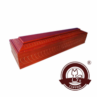 Ataúd de Estilo Europeo con Certificación FSC, Tamaño Personalizable, Origen Shandong, Marca SDD Tmallwood, para Uso en Funerarias