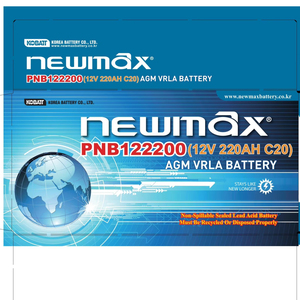 PNB122000 200AH AGM Deep Cycle Battery Solar PV System UPS Backup Telecom Renewable Energy Storage Lead Acid Battery - Product Image 6