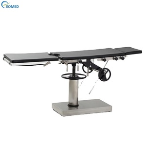 Table d'opération manuelle multifonctionnelle PLOT-01 en acier inoxydable pour bloc opératoire hospitalier - Product Image 1