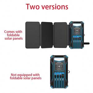 Banco de Energía Inalámbrico PD22.5W con Cable Integrado, Panel Solar Plegable, Banco de Energía Solar de 20000 mAh - Product Image 6