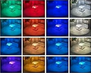 16-Color Changing Midnight Aurora Glow Lamp LED Light Source Resin Home Bar Underwater Projector Night Ocean Wave Projector - Product Image 6