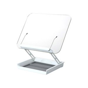 Étagère de lecture en acrylique transparent, support de livre de bureau à hauteur réglable pour ordinateurs portables, tablettes, salle d'étude pour étudiants - Product Image 5