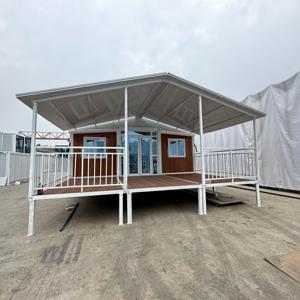 Сборные 20 футов расширяемые контейнерные дома 40ft контейнерный дом роскошный сборный дом 1 спальня мобильные дома - Product Image 1