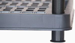 Estante de exhibición de plástico independiente de 5 niveles Estantería de almacenamiento de garaje de cocina de sótano multiusos - Product Image 5