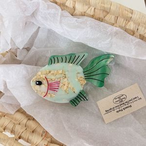 Pinces à cheveux en acétate ANKO en forme de poisson, vente en gros, pinces à cheveux personnalisées mignonnes en forme d'animaux marins pour femmes - Product Image 6