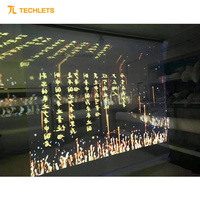 Projecteur holographique 3D, 1 pièce, 6m 9m 10m de largeur, maille holographique, pour les grandes tailles