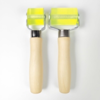 Outils de réparation de pneus de voiture de qualité DIY, support personnalisé OEM & ODM, rouleau de couture manuel en silicone avec manche en bois