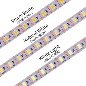 Smd2835 LED striip ánh sáng DC12V 24V không thấm nước IP20/65 LED Strip PCB 10 mét 180LEDs/m sử dụng cho dân cư - Product Image 4