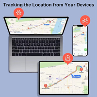 Certifié MFi Smart Air Tag Mini GPS Tracker Key Finder Locator Dispositif de suivi anti-perte pour enfants animaux de compagnie pour Apple Compatible