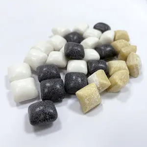 China energy chewing gum supplier produce xylitol sugar free bubble gum vitamins B caffeine chewing gum