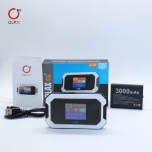 Olax mt80 Màn hình LCD di động <span class=keywords><strong>Router</strong></span> Wifi <span class=keywords><strong>Router</strong></span> với 2 Antenna cổng cho ngoài trời VPN Pin Pocket Wifi Mifi - Product Image 5