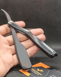 มีดโกนหนวดแบบญี่ปุ่นสำหรับผู้ชาย สีดำ ยี่ห้อ Saaqaans Enterprises รุ่น SQ-0071 ใบมีดเดี่ยว คุณภาพสูง ขายดี - Product Image 1