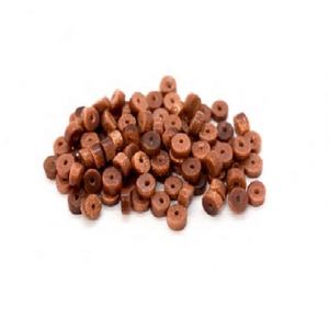 Cuentas sueltas Heishi de piedra dorada roja Natural de piedras preciosas lisas en forma de rueda redonda plana de alta calidad para mayorista de fabricación de joyas - Product Image 4