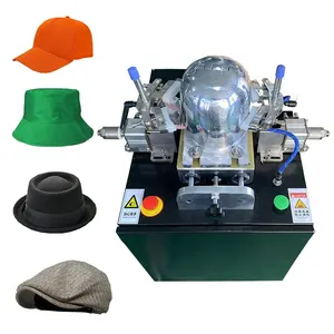 headwear facilities cap ironing machine doubles head cap single head steam hat ironing machine baseball cap making machine
