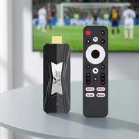 X96 NEO Android 14 Amlogic S905X5M S905A TV Stick 4K Quad Core Dual Band USB ATV Dongle 2G 16G Wifi6 Android TV Stick