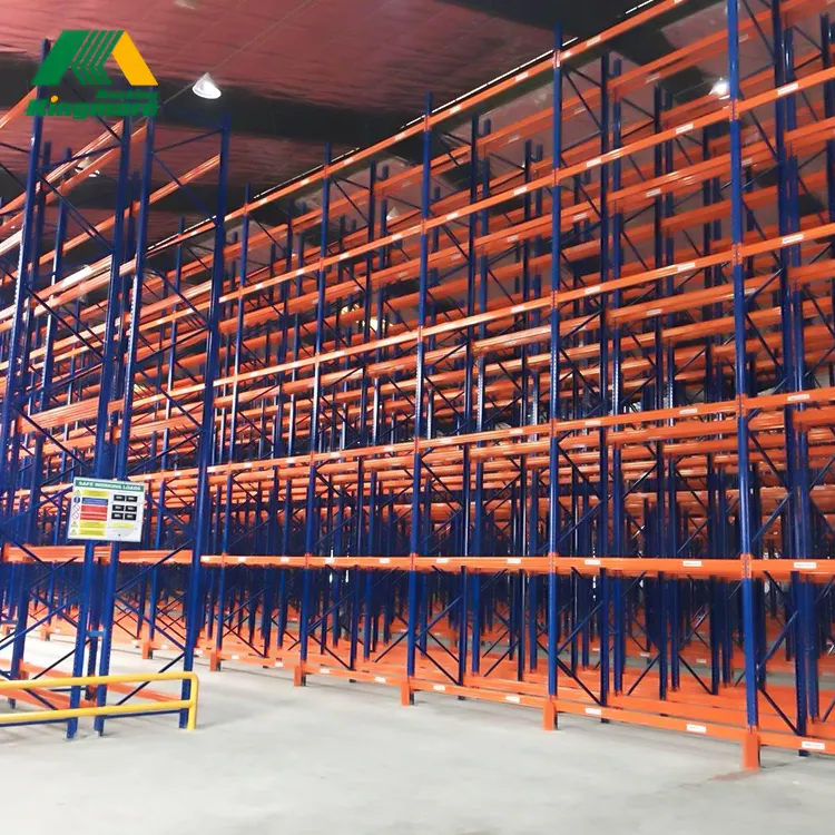 最も一般的に使用される選択的倉庫保管頑丈な棚パレットラック