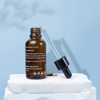 Flacon compte-gouttes en verre ambré pour cosmétiques, 5ml, 10ml, 15ml, 20ml, 30ml, 50ml, 100ml, multicolores, pour huiles – Offre Spéciale
