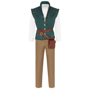 New TV Movie Costume Mens Flynn Rider Costume Cosplay <strong>Dress</strong> up Purple Color <strong>Rapunzel</strong> Princess <strong>Dress</strong> for <strong>Women</strong> Adult - Product Image 2