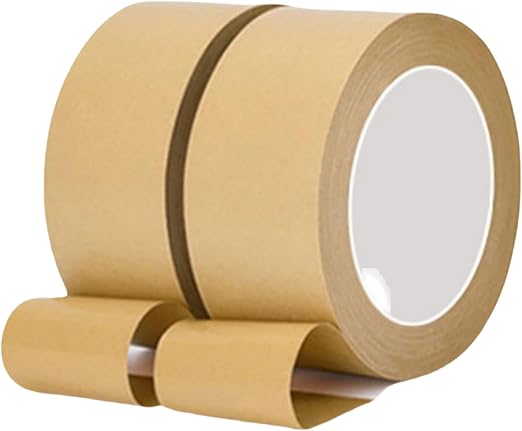 Custom Printed Logo Kraft Paper Tape Eco Friendly Self Adhesive Recyclable Packing Tape for Carton Sealing & Branding