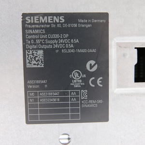 ชุดควบคุม Sinamics S120 รุ่นใหม่แท้ รุ่น Cu320-2 Dp 6sl3 040-1ma00-0aa0 6SL30401MA000AA0 6SL3040-1MA00-0AA0 - Product Image 5