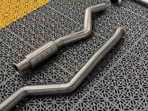 Высокопроизводительные высококачественные глушители из нержавеющей стали CGW выхлопные трубы для BMW F36 440i с наконечниками из углеродного волокна - Product Image 4