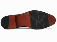 Chaussures Richelieu en cuir véritable noir pour hommes, à lacets, bout rond, anti-odeur, décontractées, pour le bureau, les affaires, les soirées