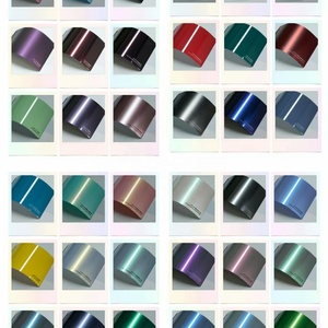 Vinilo Adhesivo para Envoltura de Autos, Color Plateado Metálico Satinado, Venta al Por Mayor, Adhesivo para Cambiar el Color de la Carrocería del Vehículo - Product Image 5