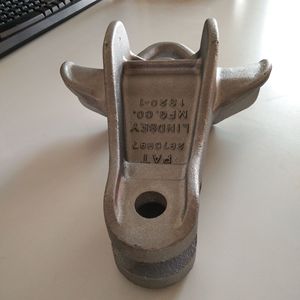 Aluminum Alloy Casting Part Dz-014 <b>Sandblasted</b> Surface Metal Mold Casting For Mold Design - Product Image 1