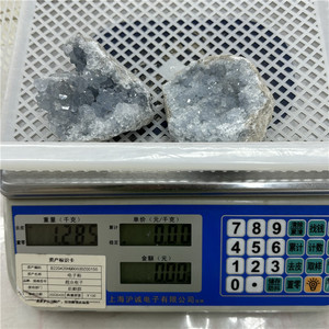 หินคริสตัลดิบหินเซเลสไทต์หินดิบสำหรับตกแต่งรักษา - Product Image 6