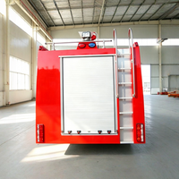 Camion de lutte contre l'incendie diesel Dongfeng 4X2 neuf avec réservoir d'eau de 5001-7000L