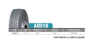 ยางเรเดียลใหม่ขนาด 12.00r24 12.00r20 สำหรับรถบรรทุกหนัก ยี่ห้อ Dongfeng ผลิตจากยางคุณภาพสูง ดีไซน์แบบไบแอส ได้รับมาตรฐาน DOT และรับรองคุณภาพ - Product Image 5