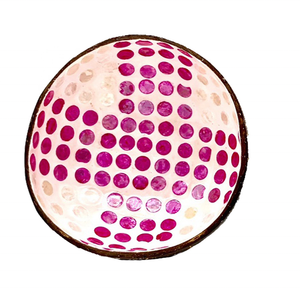 ชามสลัดเหล็กทรงเปลือกหอยมุกแบบกลมชามผลไม้กะลามะพร้าวขัดเงาทันสมัยได้รับการรับรองจากสหภาพยุโรป/CE - Product Image 1