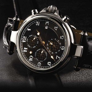 Montre pour homme avec lunette en aluminium NH34 GMT, logo personnalisé, automatique, mécanique, revêtement de plongée, montre-bracelet pour homme - Product Image 3