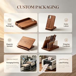 Artigianato in <span class=keywords><strong>Legno</strong></span> su Misura Dimensioni Forme Materiali Colori Logo Confezione Decorazione Superficiale Struttura Design Funzionale Personalizzabili - Product Image 5